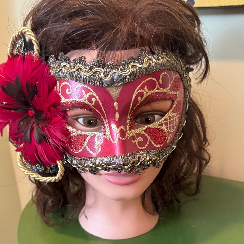 Masquerade mask original hand painted Venezia Italy